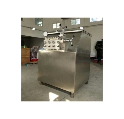 Τροφίμων και Ποτών 1500L/H Τρεις-πιστονικός ομογενοποιητής για γραμμή επεξεργασίας γάλακτος