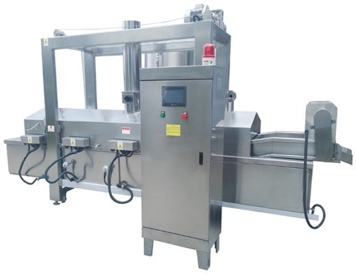 4000*1600*1850mm Donut Roll Fryer Machine για μαγειρικά έλαια πλήρως αυτόματη και τροφική ποιότητα