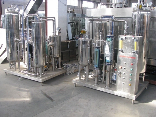 Μεγάλη περιεκτικότητα σε αέρια Cola Mixers με ισχύ 3KW και χωρητικότητα 3000L / H