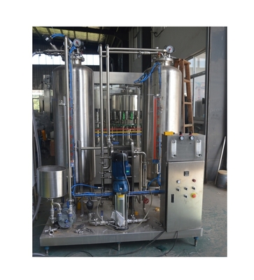 Ηλεκτρικό μίγμα σόδας 1000L/h για ανθρακούχα ποτά σε εργοστάσια παραγωγής ποτών
