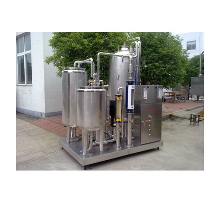 Ηλεκτρικό μίγμα σόδας 1000L/h για ανθρακούχα ποτά σε εργοστάσια παραγωγής ποτών