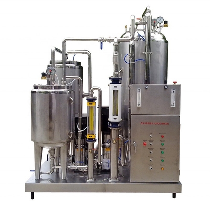 Ηλεκτρικό μίγμα σόδας 1000L/h για ανθρακούχα ποτά σε εργοστάσια παραγωγής ποτών
