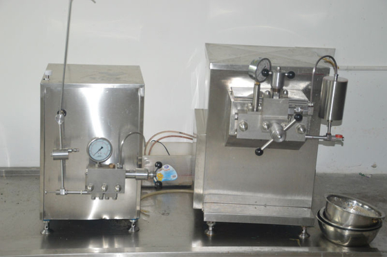 30L/H Προσαρμοσμένη χωρητικότητα Γάλα γιαουρτιού Εργαστηριακός ομογενοποιητής για μικρής κλίμακας βιομηχανική