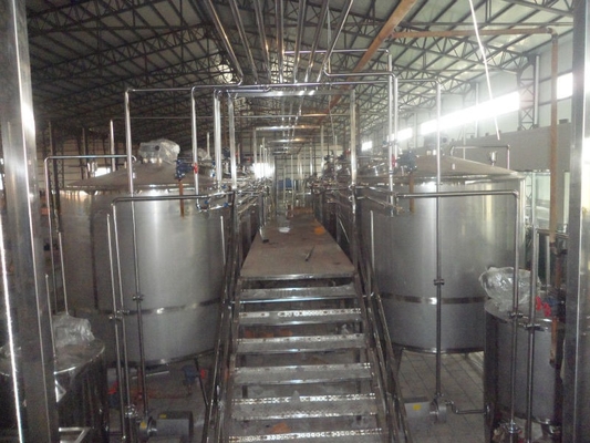 12000kg Εξοπλισμός εγκαταστάσεων επεξεργασίας γάλακτος και γαλακτοκομικών προϊόντων με ανταλλακτικά και μετά την υπηρεσία