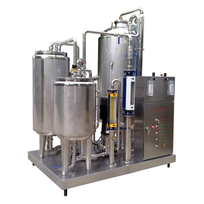 Πλήρως αυτόματο 1500L/H αναψυκτικά αναψυκτικά ανθρακούχα αναψυκτικά μίξερ με εύρος ανάμειξης 1 3-1 6