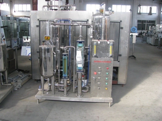 Πλήρως αυτόματο 1500L/H αναψυκτικά αναψυκτικά ανθρακούχα αναψυκτικά μίξερ με εύρος ανάμειξης 1 3-1 6