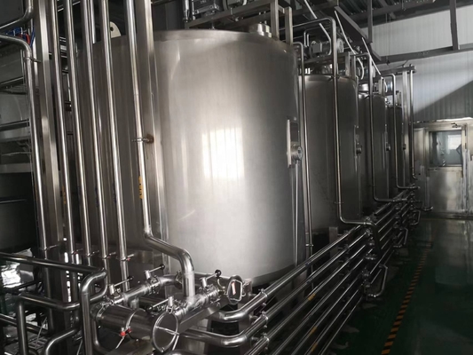 500L-10000L χωρητικότητα πλήρης μηχανή συμπλήρωσης γραμμής για το γιαούρτι για μεγάλης κλίμακας παραγωγή
