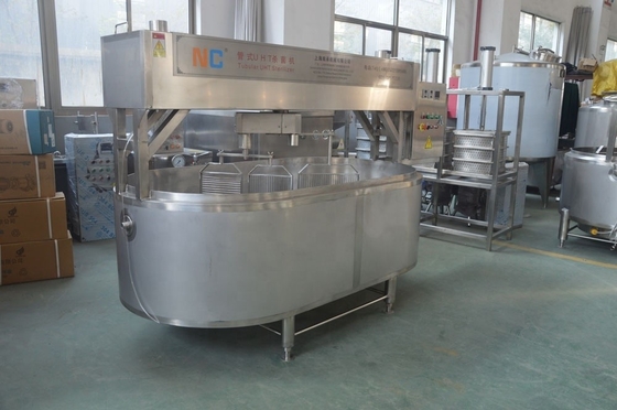SUS304/SUS316L 1000L Μηχανή τυριού τροφίμων για εργοστάσια μεταποίησης τυριού