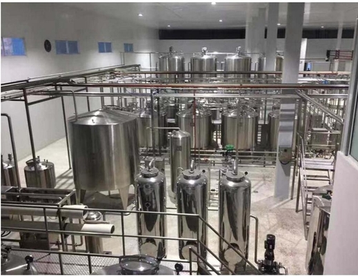 Εγκαταστάσεις επεξεργασίας γάλακτος από ανοξείδωτο χάλυβα 304/316 60kw UHT για υψηλής παραγωγικής ικανότητας