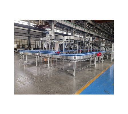 15000 KG Σχέδιο κλειδί σε κλειδί Λεωφορείο γεμίσματος μεταλλικού νερού για την τυποποιημένη παραγωγή