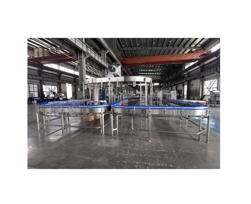 15000 KG Σχέδιο κλειδί σε κλειδί Λεωφορείο γεμίσματος μεταλλικού νερού για την τυποποιημένη παραγωγή