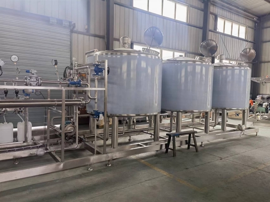 Απαιτήσεις του πελάτη 1T CIP δεξαμενή Σύστημα CIP με τάση 220V/380V/415V