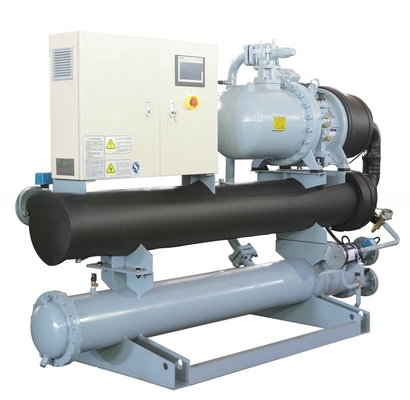 65KW τύπου βίδα βιομηχανικό ψυγείο νερού απαραίτητο για την παραγωγή παστεριωμένου γάλακτος