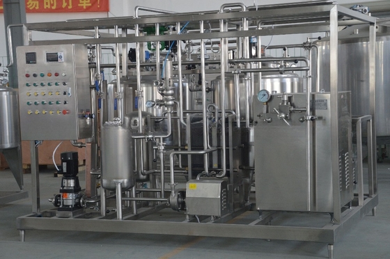 8000KG 35KW μικρής χωρητικότητας γραμμή παραγωγής αρωματισμένου χυμού για εξατομικευμένη παραγωγή