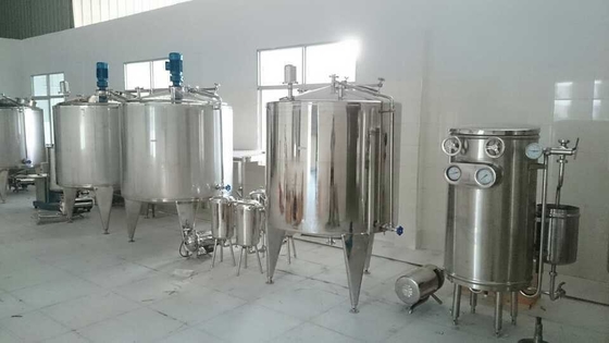 8500KG Πλήρως αυτόματη μονάδα παραγωγής χυμού ζαχαροκάλαμου φρέσκων 1000L/h με υλικό γεμίσματος χυμού