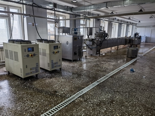 Αναβαθμίστε την γραμμή παραγωγής σας με την γραμμή παραγωγής παγωτού μας 220v/380v
