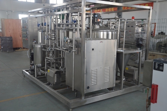 Βιομηχανική μονάδα παραγωγής παγωτού 250L/h με ισχύ 35KW σε τάση 380V/440V