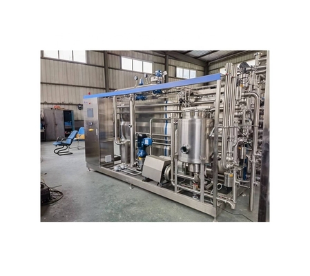 Ελεγχόμενο με PLC σωληνωτό παστεριστήρα για γραμμή επεξεργασίας αρωματικών ποτών
