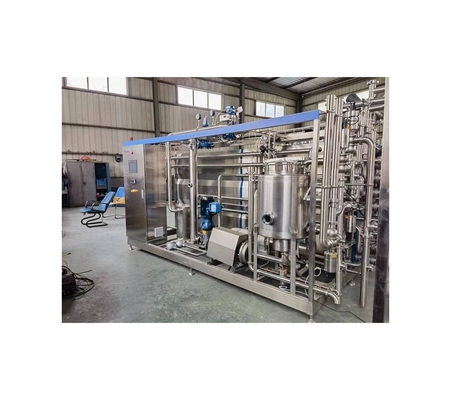 Τύπος ελέγχου PLC 380V/440V πάστεριοποιητής για γραμμή επεξεργασίας γάλακτος