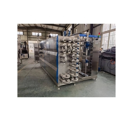 Τύπος ελέγχου PLC 380V/440V πάστεριοποιητής για γραμμή επεξεργασίας γάλακτος