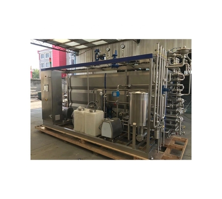 1000L/H σωληνώδης αποστειρωτής γάλακτος UHT για παστερίωση γάλακτος και επεξεργασία γάλακτος