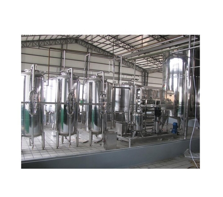 2000-60000kg Βασισμένο πλήρες σύνολο 1000L μονάδα επεξεργασίας γαλακτοκομικών προϊόντων για τη λειτουργία τροφίμων και ποτών