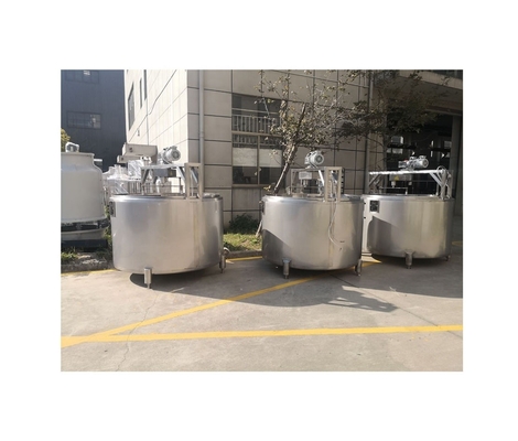 Γραμμή επεξεργασίας 500L οβάλ τυρί VAT με χωρητικότητα 450 KG