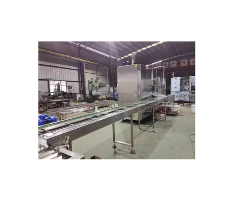 Μηχανή ψήσιμο κυλίνδρων με χωρητικότητα 150kg/h με προσαρμοσμένη τάση και απόδοση