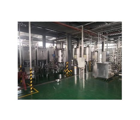 2000 KG UHT γραμμή επεξεργασίας γάλακτος και συσκευασίας με προηγμένη τεχνολογία