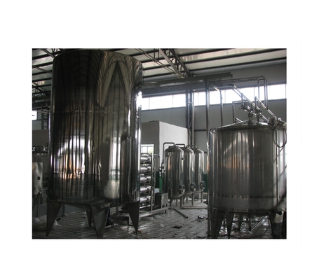 2000 KG UHT γραμμή επεξεργασίας γάλακτος και συσκευασίας με προηγμένη τεχνολογία