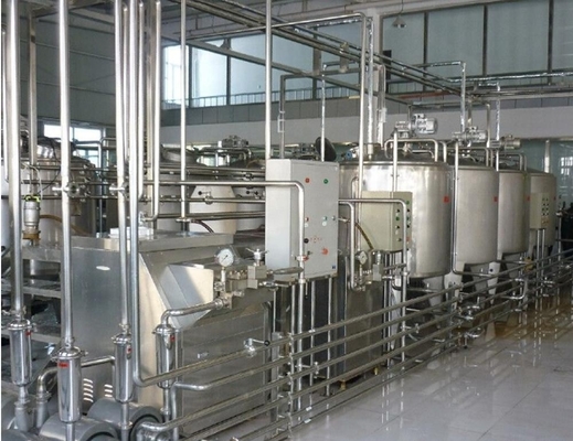 1000L/Η / Η Ποσοστό παραγωγής Τεχνική γραμμή επεξεργασίας γάλακτος κάνναβης για 18000KG Standard Size