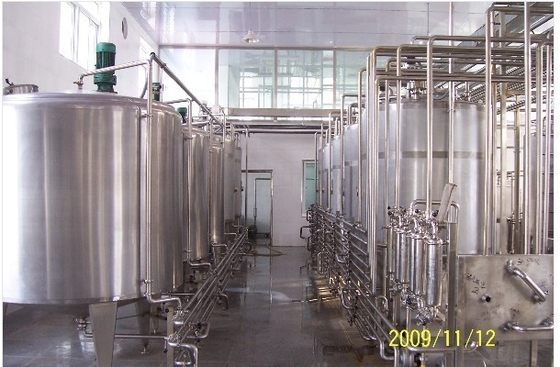 1000L/Η γραμμή παραγωγής γάλακτος σόγιας πλήρως αυτόματη και μεταβλητή σχεδίαση μεταβλητή ταχύτητα