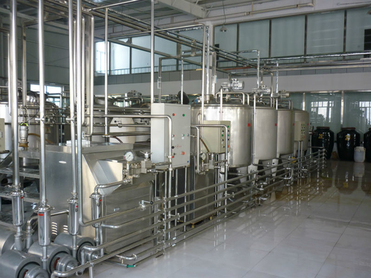 1000L/Η γραμμή παραγωγής γάλακτος σόγιας πλήρως αυτόματη και μεταβλητή σχεδίαση μεταβλητή ταχύτητα