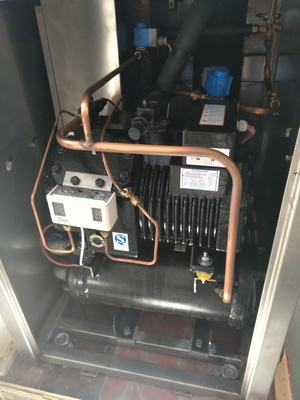 Συνεχής ψυγείο παγωτού 150L/H με προσαρμόσιμη και ακριβή θερμοκρασία εισόδου