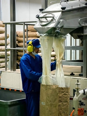 2000 KG Μηχανή επεξεργασίας πλήρωσης γάλακτος σε σκόνη μέσα σε PLC