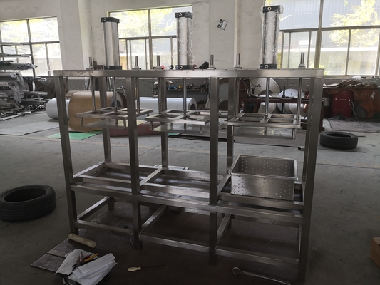 Τροφίμων Τετράγωνο τύπου 300kg/ώρα Τυρί με τάση 110V/220V/380V/415V/440V