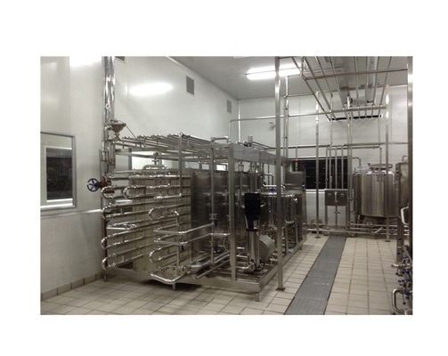 Στεριλιστής πλήρως αυτόματο 6000L/H UHT σωληνώδης μηχανή θερμοποίησης γάλακτος για το γάλα αλόγου