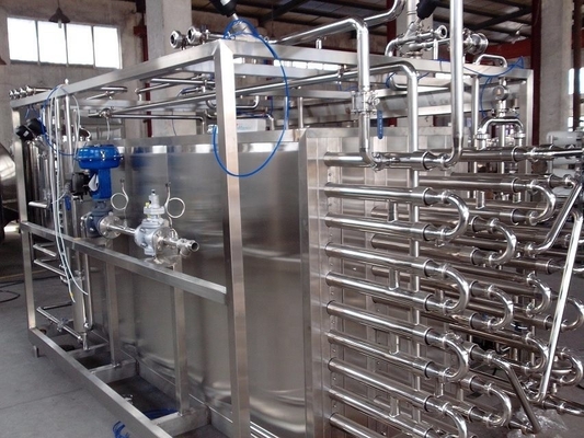 Στεριλιστής πλήρως αυτόματο 6000L/H UHT σωληνώδης μηχανή θερμοποίησης γάλακτος για το γάλα αλόγου