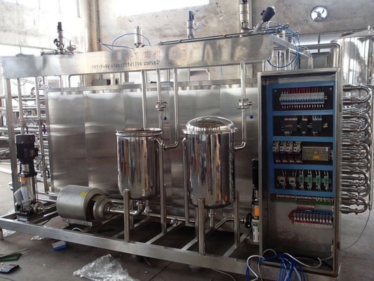 Στεριλιστής πλήρως αυτόματο 6000L/H UHT σωληνώδης μηχανή θερμοποίησης γάλακτος για το γάλα αλόγου