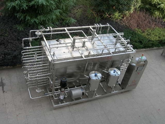 Στεριλιστής πλήρως αυτόματο 6000L/H UHT σωληνώδης μηχανή θερμοποίησης γάλακτος για το γάλα αλόγου