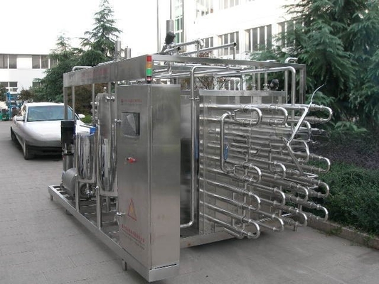 Στεριλιστής πλήρως αυτόματο 6000L/H UHT σωληνώδης μηχανή θερμοποίησης γάλακτος για το γάλα αλόγου
