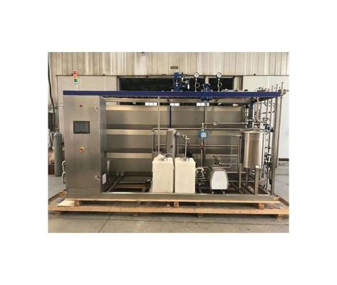 7.5 Kw UHT στειρωτής χυμών σωληνοειδής μηχανή αποστείρωσης με PLC