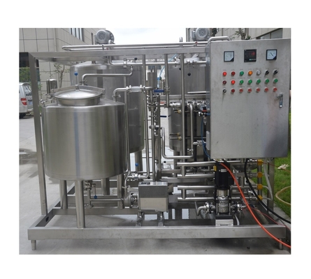 1000L/H Μηχανή Παστεροποίησης Φωτιάς γάλακτος με θερμοκρασία αποστειρωτή 115-135 βαθμούς