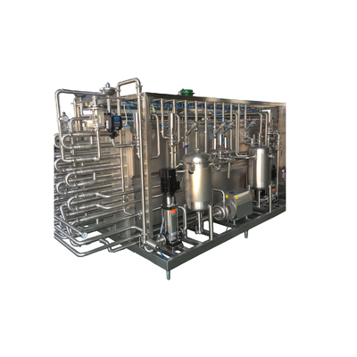 Πλήρως αυτόματο σωληνώδης τύπου 6000L/H Ασηπτικός αποστειρωτής γάλακτος UHT για την επεξεργασία γάλακτος