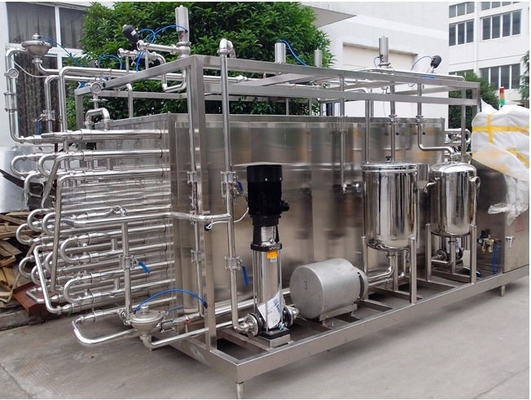 Πλήρως αυτόματο σωληνώδης τύπου 6000L/H Ασηπτικός αποστειρωτής γάλακτος UHT για την επεξεργασία γάλακτος