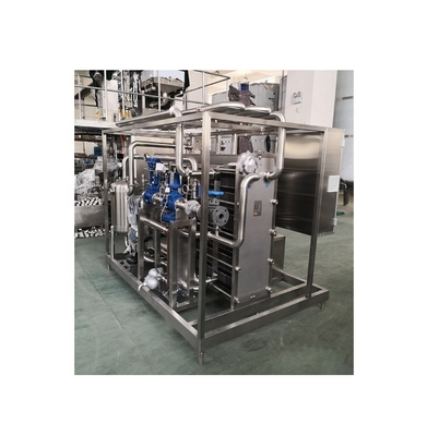 220V/380V/415V/440V/480V 500 λίτρα ανά ώρα Αποστειρωτής πλάκας γάλακτος για τρόφιμα και ποτά