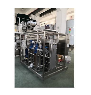 220V/380V/415V/440V/480V 500 λίτρα ανά ώρα Αποστειρωτής πλάκας γάλακτος για τρόφιμα και ποτά