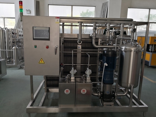 220V/380V/415V/440V/480V 500 λίτρα ανά ώρα Αποστειρωτής πλάκας γάλακτος για τρόφιμα και ποτά