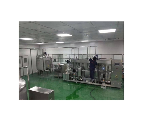 Μηχανή παραγωγής σόγιας PLC Γραμμή επεξεργασίας αρωματικού γάλακτος με ανοξείδωτο χάλυβα 304/316L