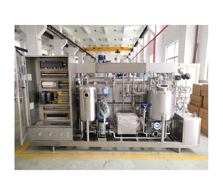 7Μηχανή στειρώσεως σωληνοειδούς ισχύος 0,5 kW UHT για την επεξεργασία γάλακτος αλόγου και ποτών τσαγιού